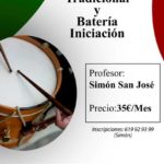 Curso de percusión tradicional y batería iniciación